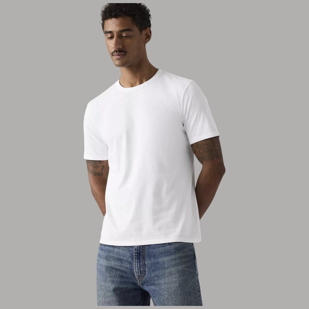 T-shirt Levi's Original in Cotone con Logo in Tinta - 4