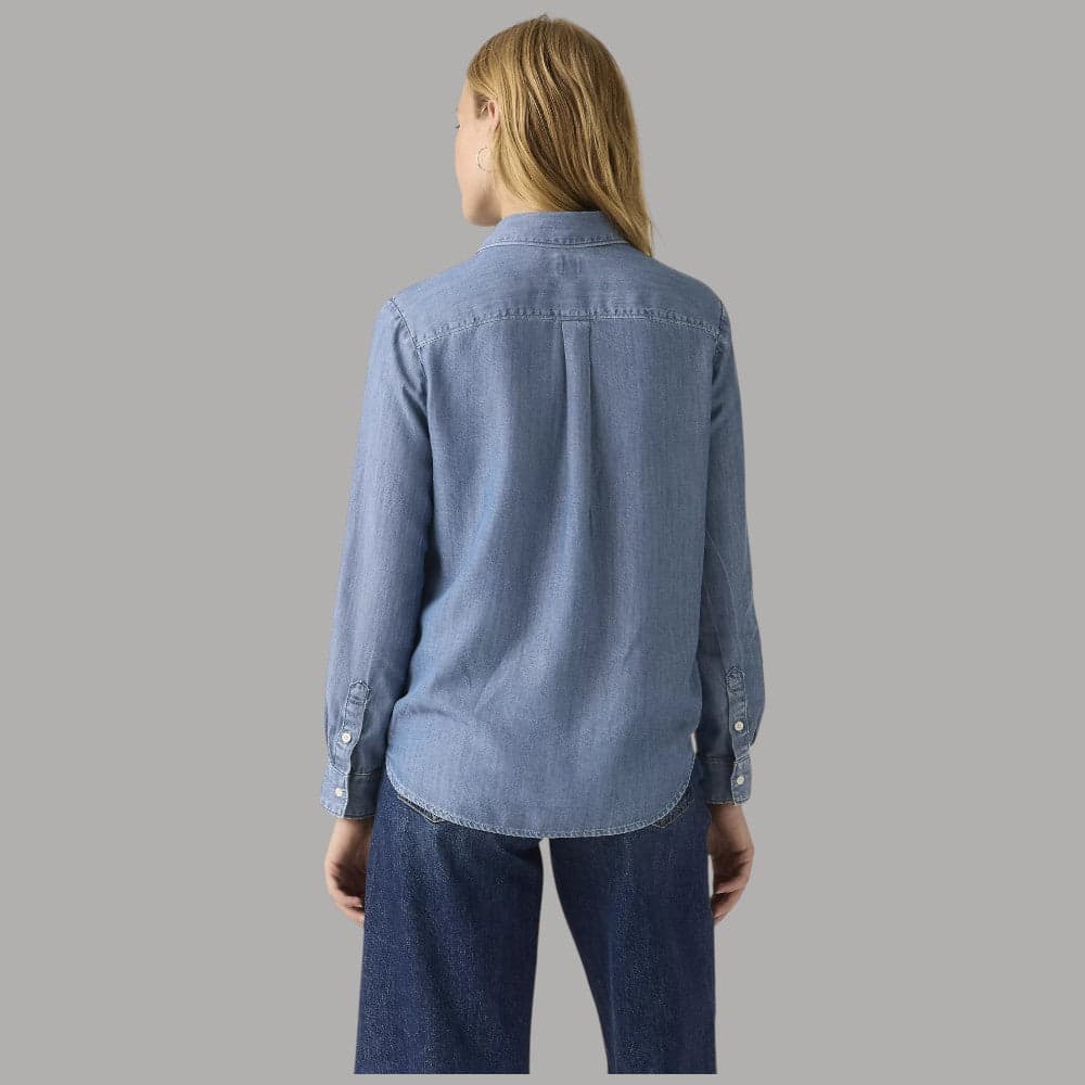 Camicia Levi's Elaine Utility a Righe in Lyocell Comoda e informale - 4