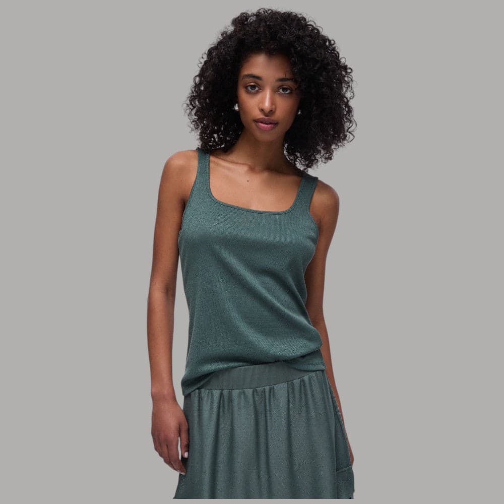 Top a Coste Liu Jo in Viscosa e Lurex con Monogramma - 7