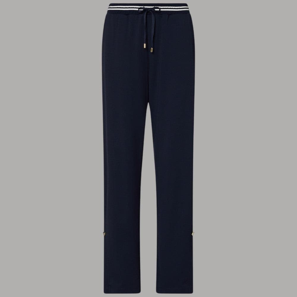 Liu Jo Pantaloni Jersey Interlok con Cintone Bicolor e Tasche Comode - 7