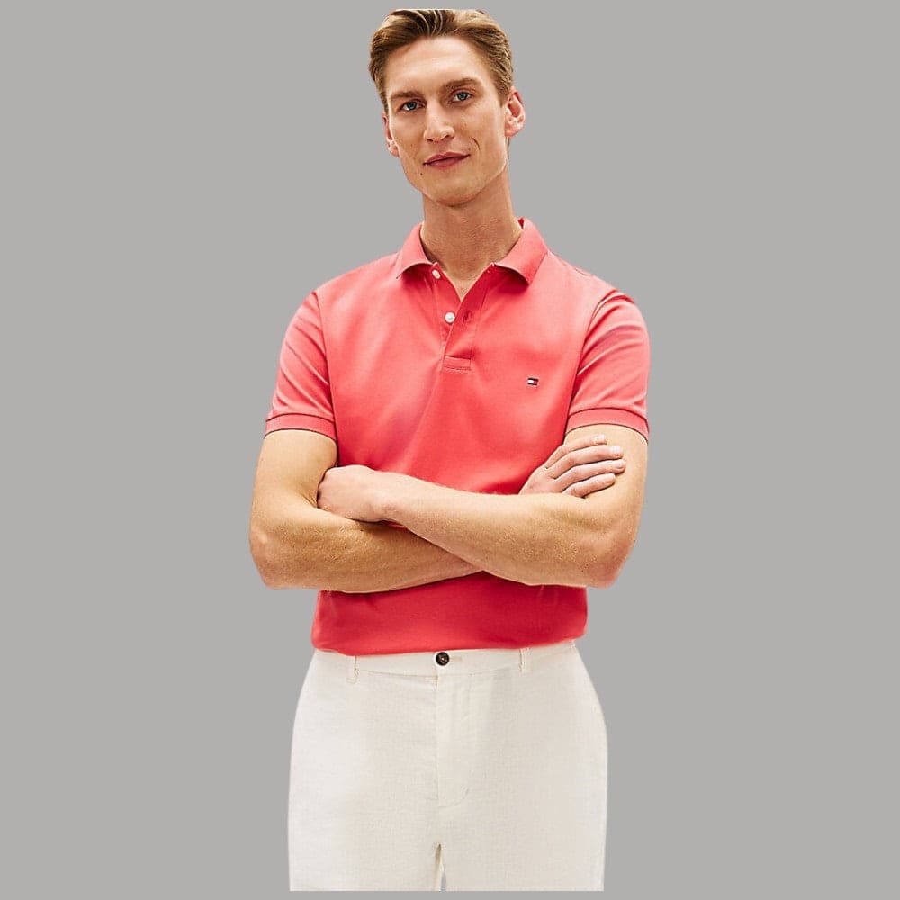 Tommy Hilfiger polo regular in liquid cotton MW0MW39994 - 4