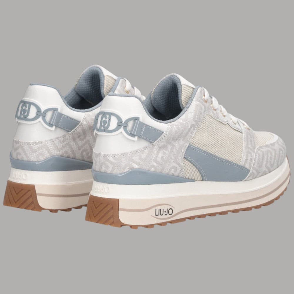Scarpe Liu Jo Maxi Wonder Bianca Platform dal Design Elegante - 3