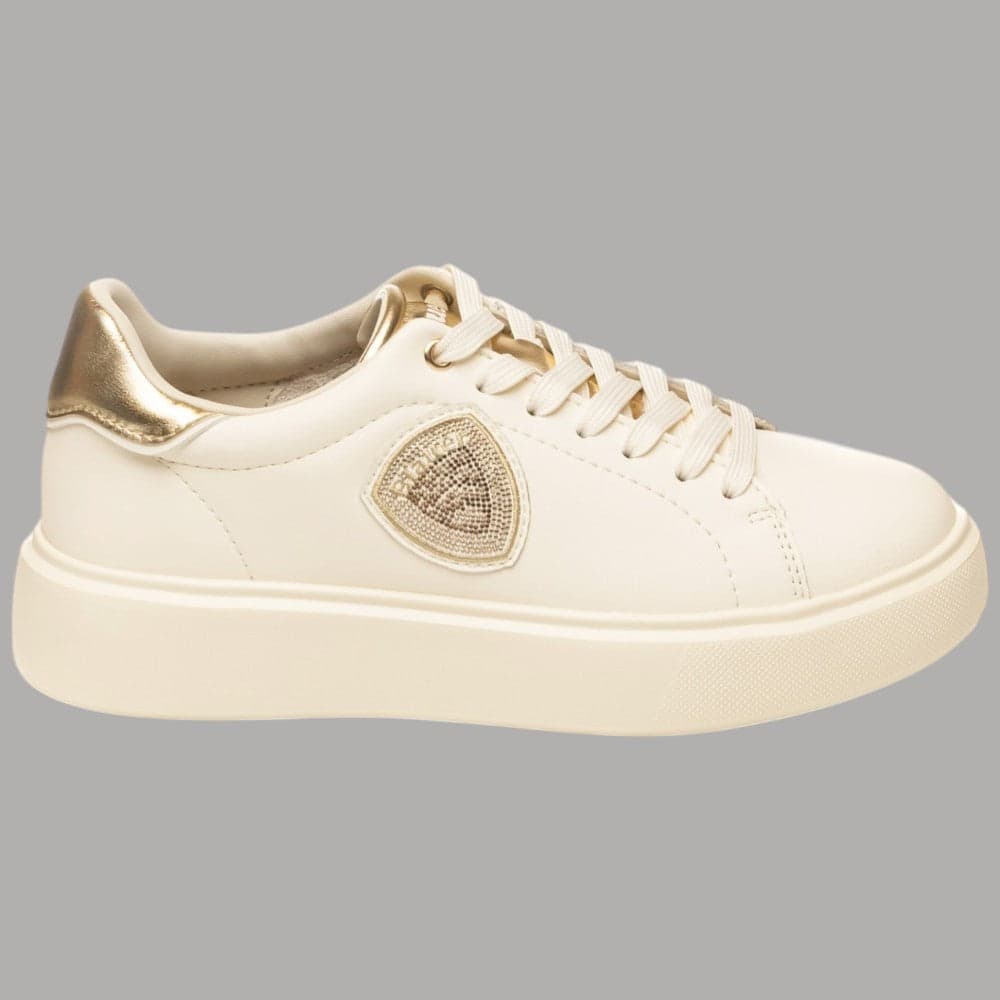 BLAUER Sneakers Donna VENUS01 Crema: Eleganza e Comfort Deluxe - 7