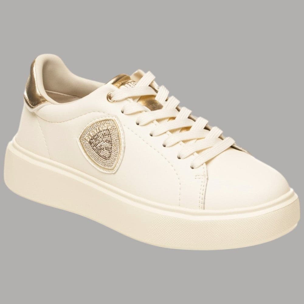 BLAUER Sneakers Donna VENUS01 Crema: Eleganza e Comfort Deluxe - 2