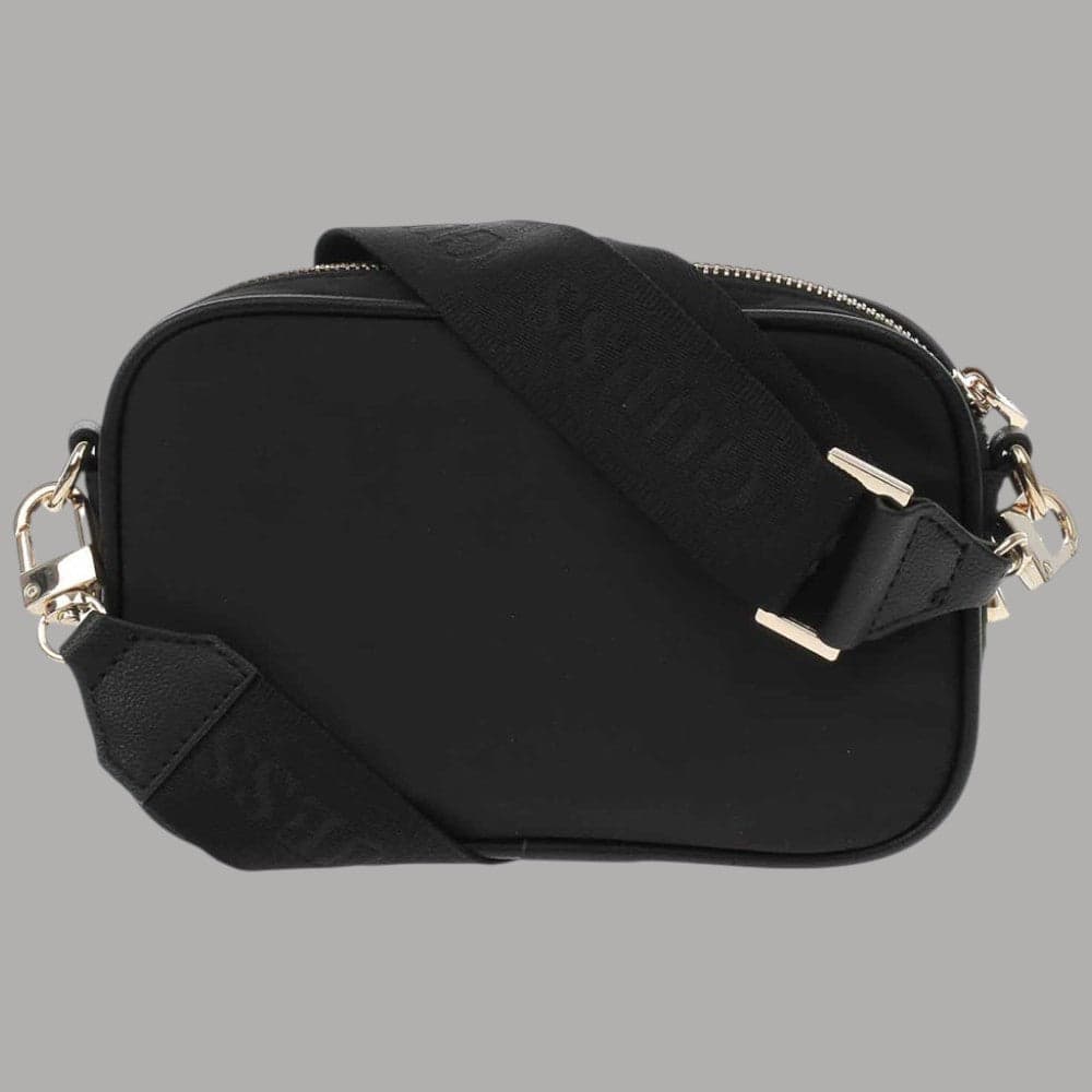 Guess Borsa a Tracolla Eco Gemma Mini Crossbody in Poliestere con Logo Dorato - 5