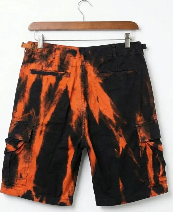 Cargo Shorts Flame Effect - 2