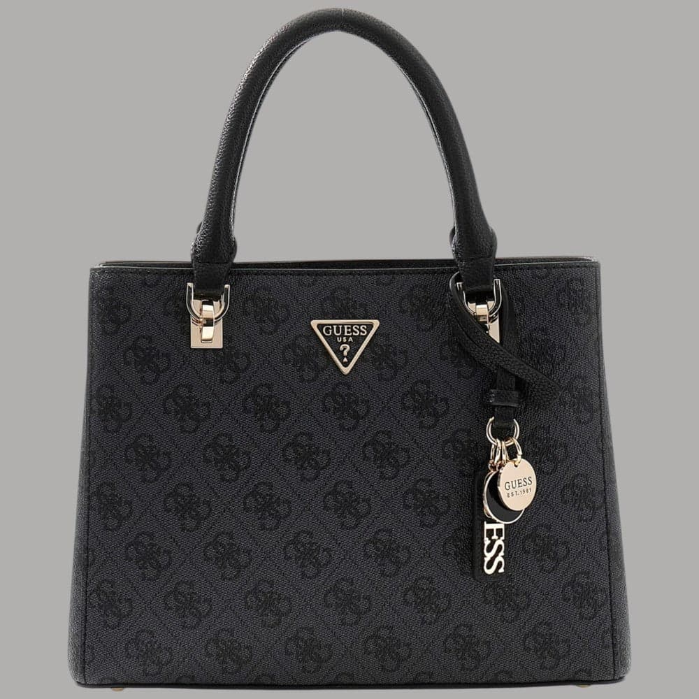 Guess Borsa a Mano Noelle 4G Logo Simil Pelle Tracolla Removibile - 15