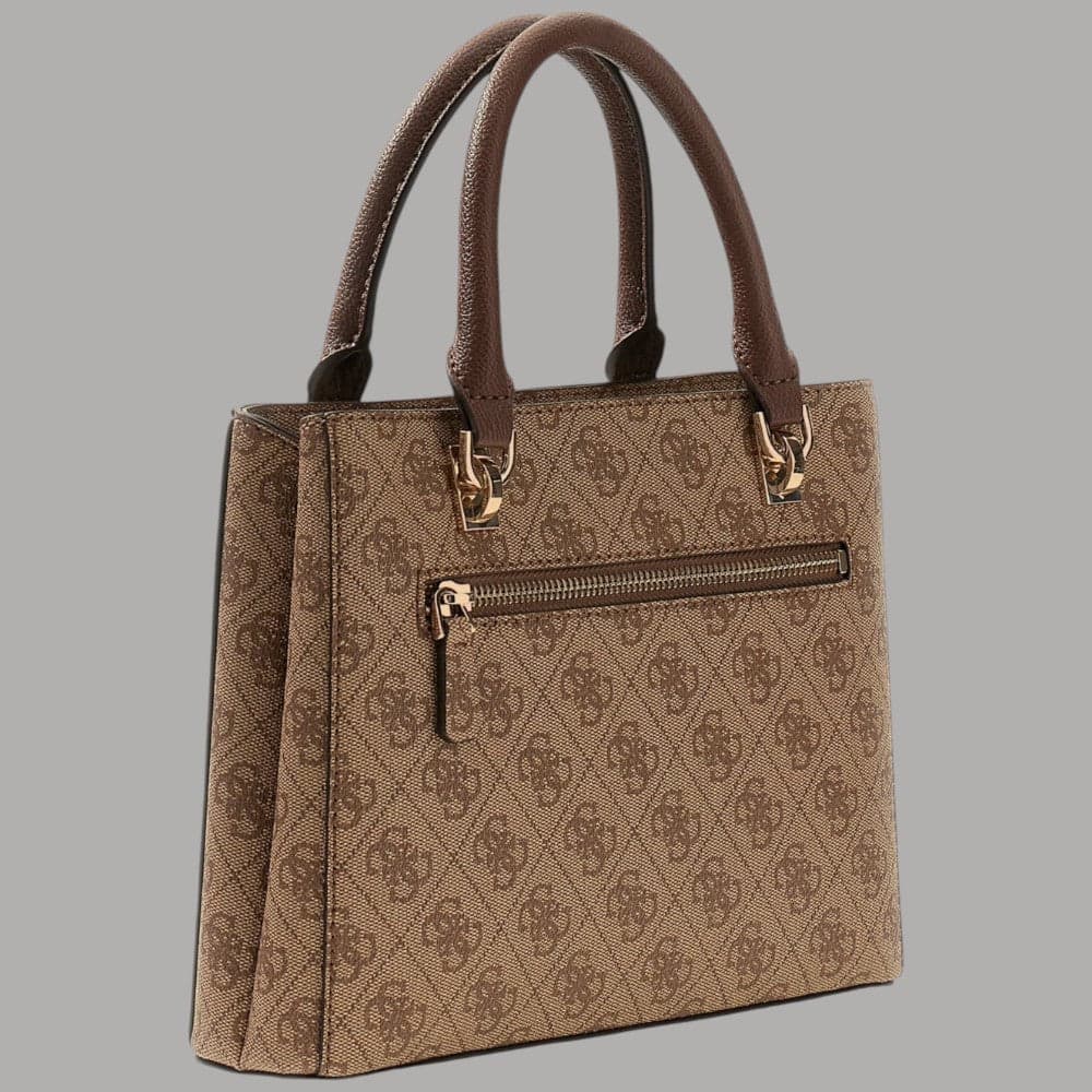 Guess Borsa a Mano Noelle 4G Logo Simil Pelle Tracolla Removibile - 12