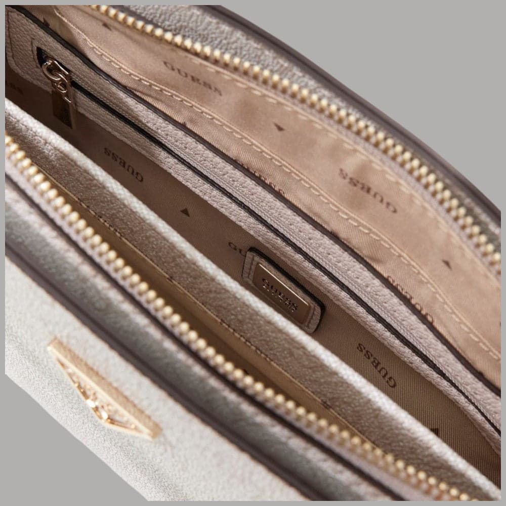 Guess Borsa a Mano Noelle 4G Logo Simil Pelle Tracolla Removibile - 3