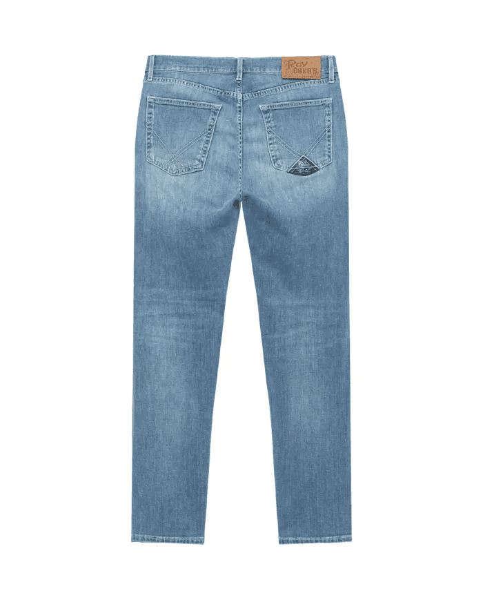 Roy Roger's Jeans Uomo New Elias Man Elite Denim Chiaro - 2
