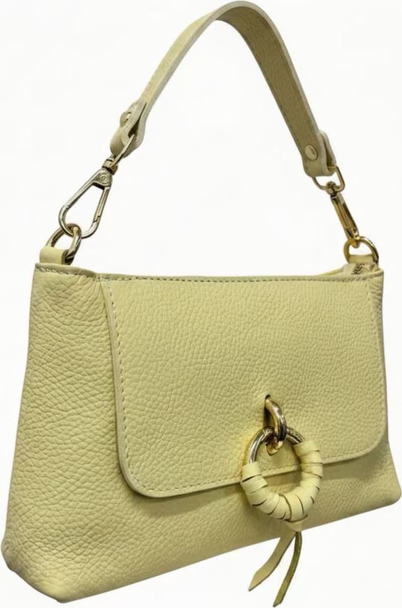 Modarno Borsetta Amelia a Mano e tracolla In Vera Pelle  25x7x15 cm - 2