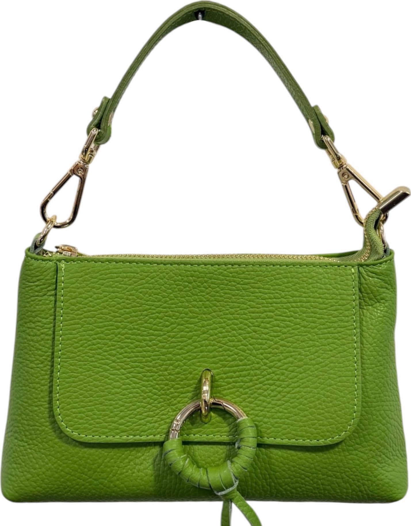 Modarno Borsetta Amelia a Mano e tracolla In Vera Pelle  25x7x15 cm - 12