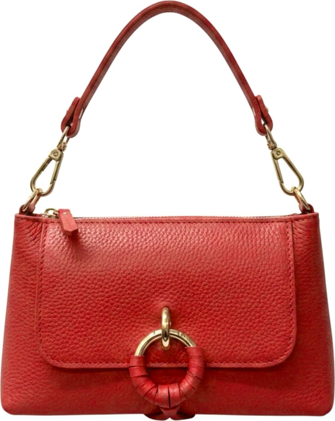 Modarno Borsetta Amelia a Mano e tracolla In Vera Pelle  25x7x15 cm - 14