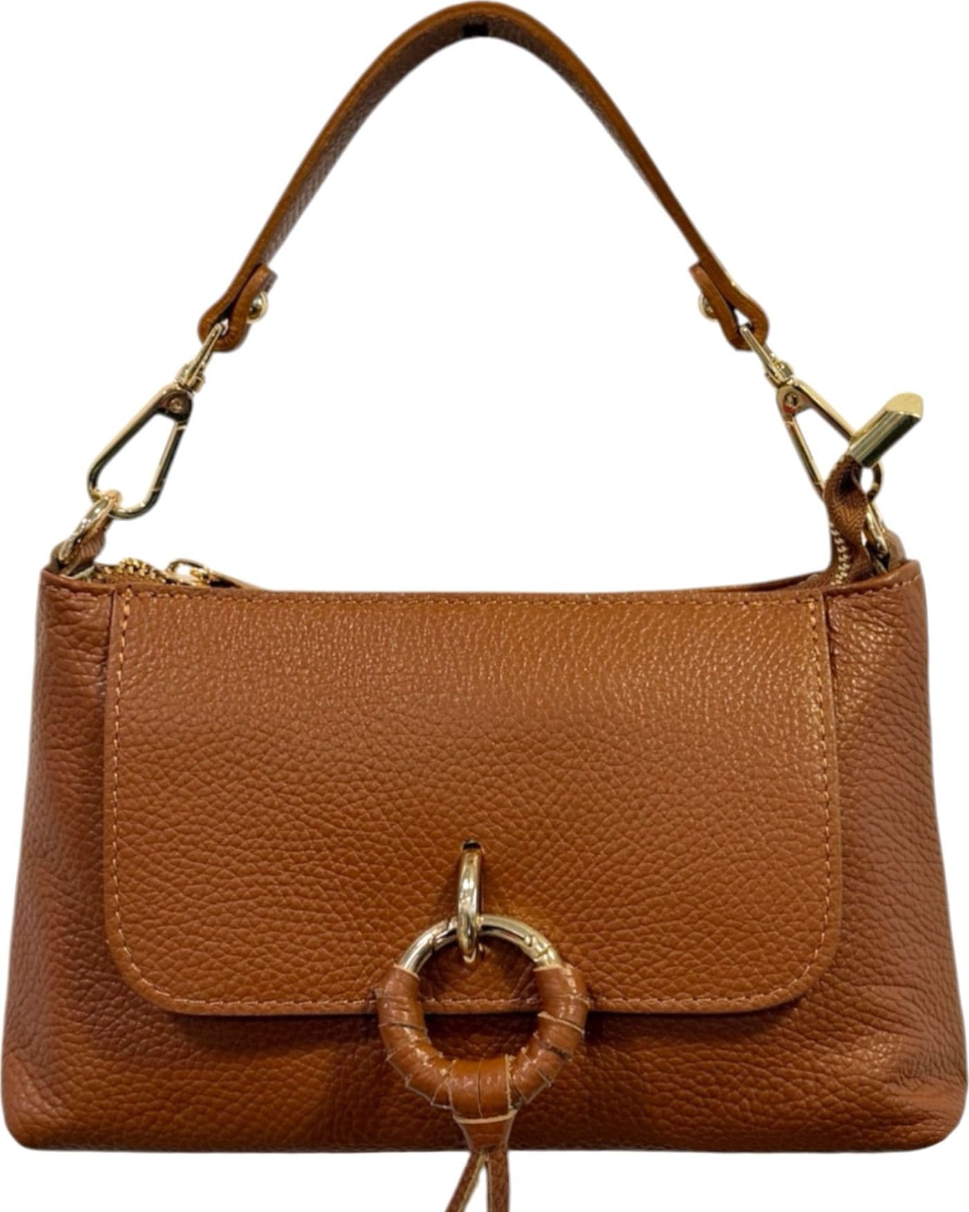Modarno Borsetta Amelia a Mano e tracolla In Vera Pelle  25x7x15 cm - 16