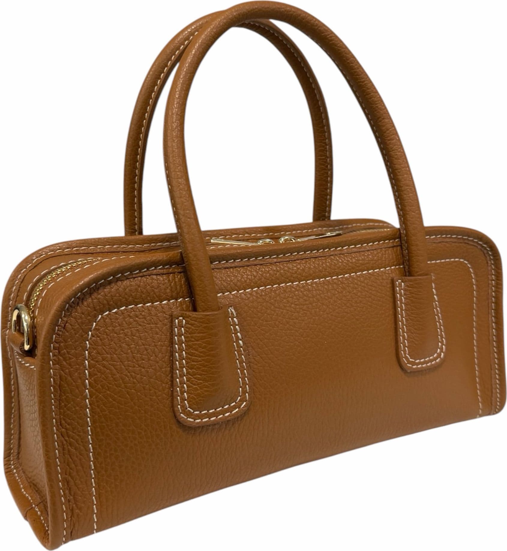 Modarno borsetta Dina a tracolla in vera pelle 28x9x13 cm - 2