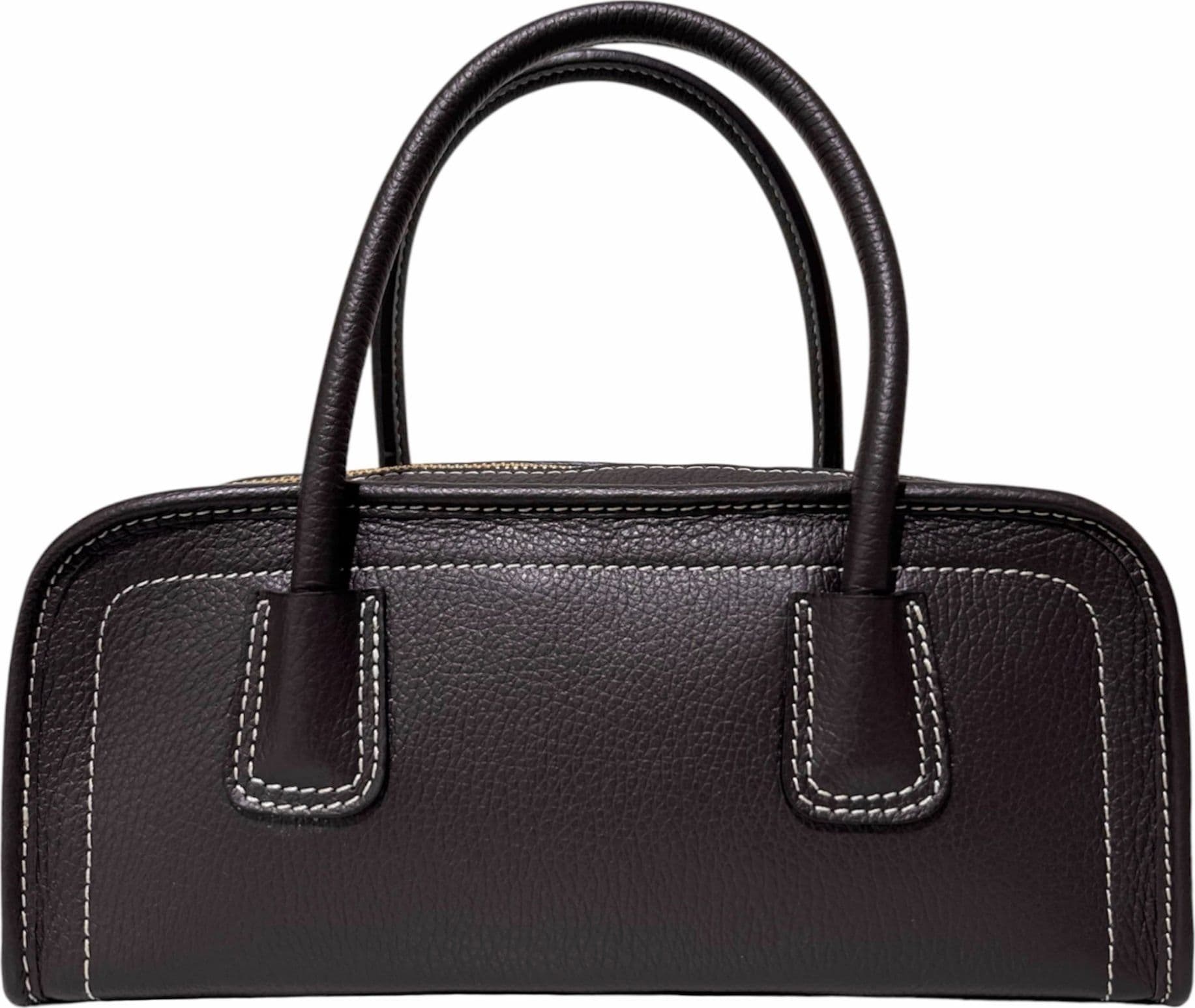 Modarno borsetta Dina a tracolla in vera pelle 28x9x13 cm - 11