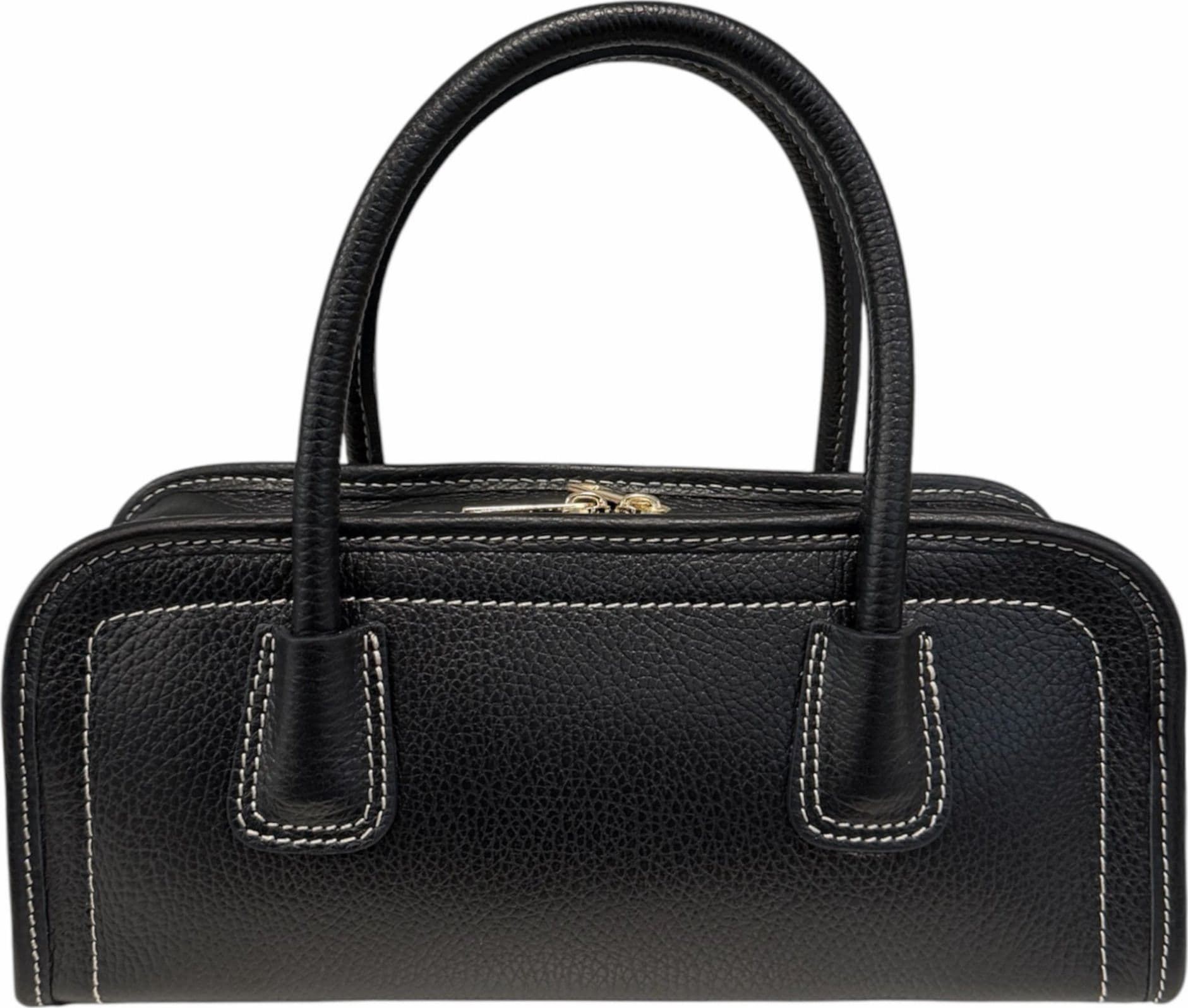 Modarno borsetta Dina a tracolla in vera pelle 28x9x13 cm - 9