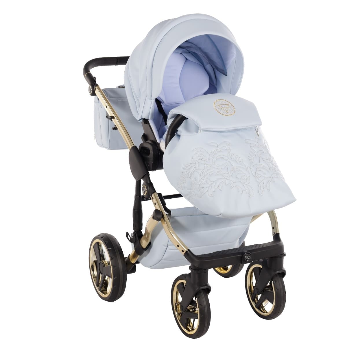Junama Tailor 3 in 1 Ecopelle Blue/Gold - 6