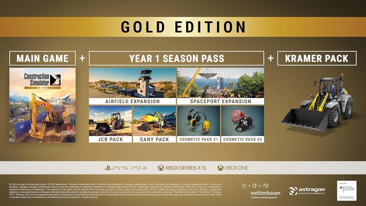 Construction Simulator Gold Edition PS5 UK - 2
