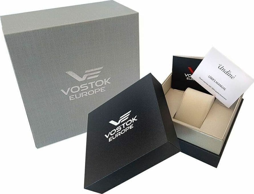 Vostok Europe Undine Orologio da donna con 2 cinturini di ricambio cronografo - 3