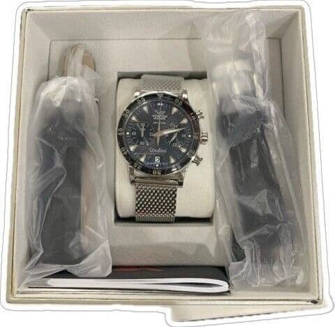 Vostok Europe Undine Orologio da donna con 2 cinturini di ricambio cronografo - 4