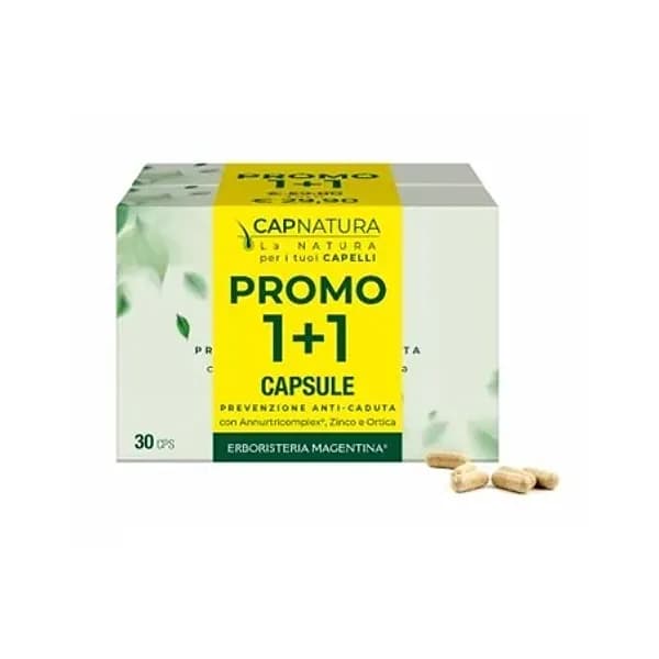 Erboristeria Magentina Capnatura Capsule 2 Confezioni da 30 Capsule - 2