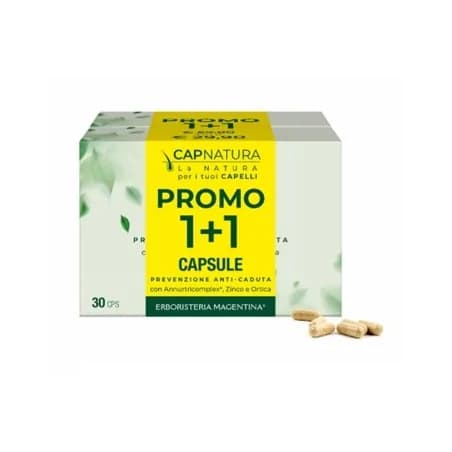 Erboristeria Magentina Capnatura Capsule 2 Confezioni da 30 Capsule - 1