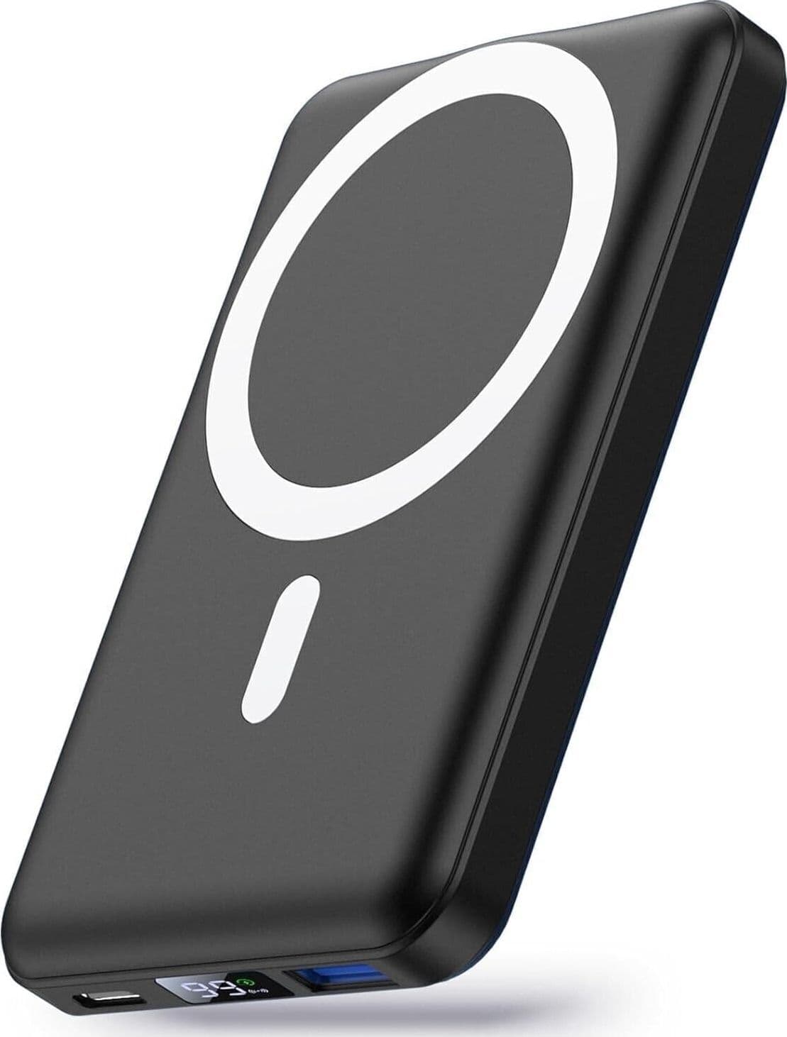 Power Bank 10000mAh, Yiisonger Caricabatterie Portatile Magnetico Wireless