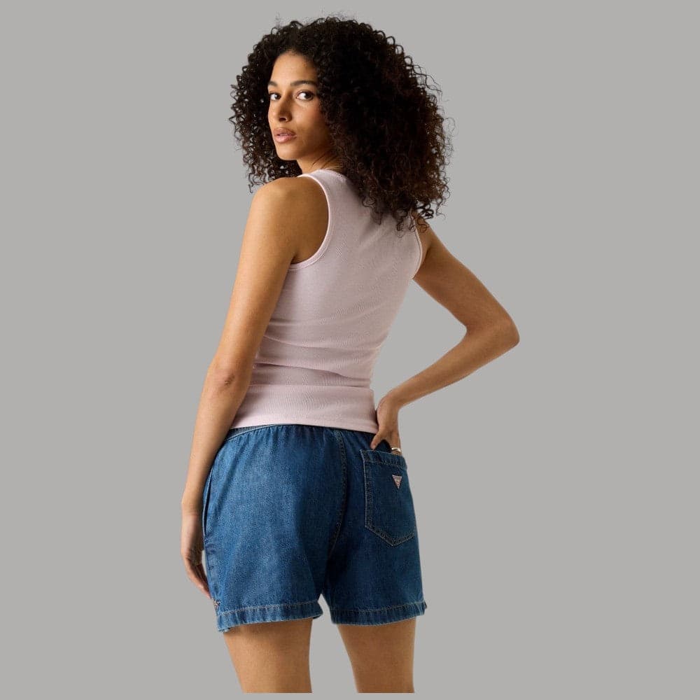 Top Guess GJ Cotone Stella Ricamata Slim Fit - 13