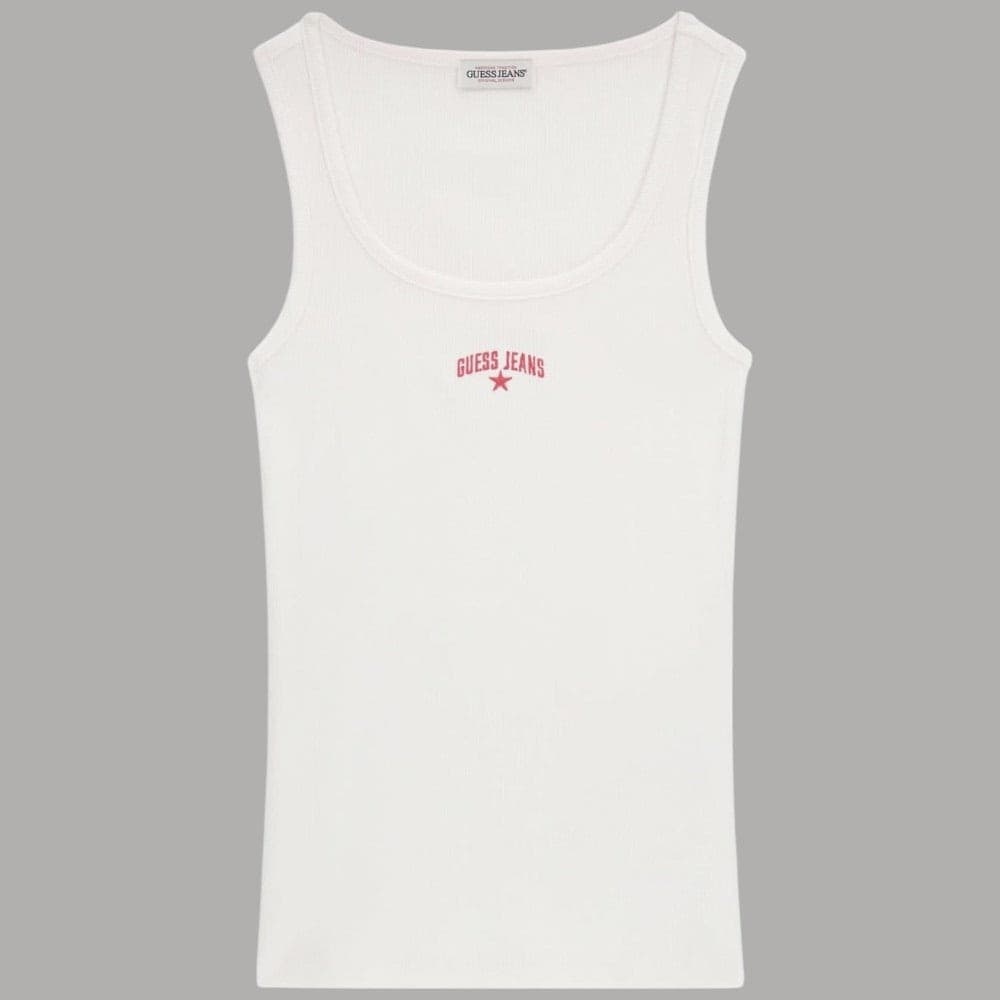 Top Guess GJ Cotone Stella Ricamata Slim Fit - 9