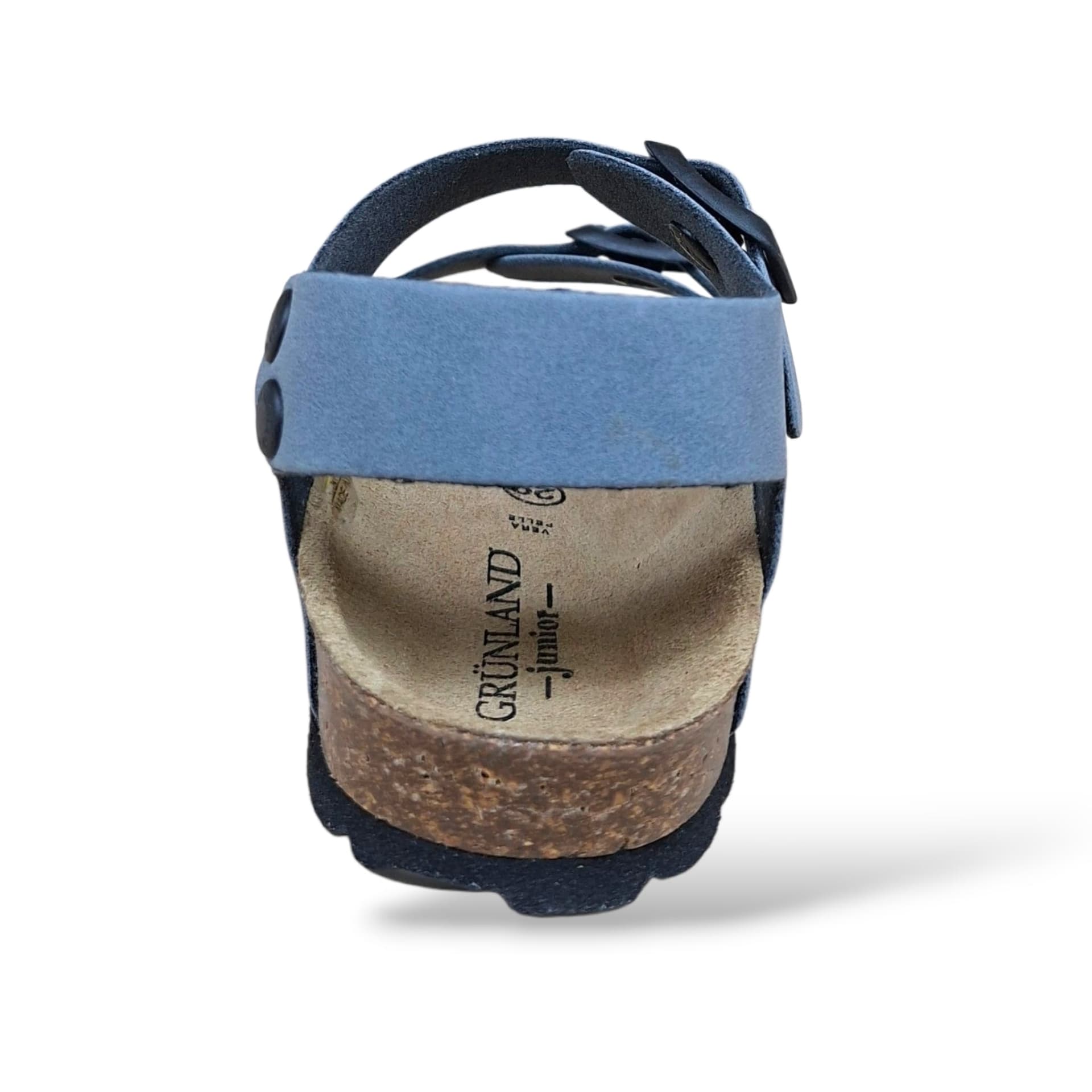 Scarpe sandalo Bambini e ragazzi Grunland Junior luce bio JEANS fibia - 3