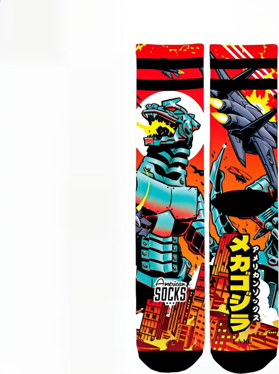 Calze American Socks Mechagodzilla  Multicolor - 2