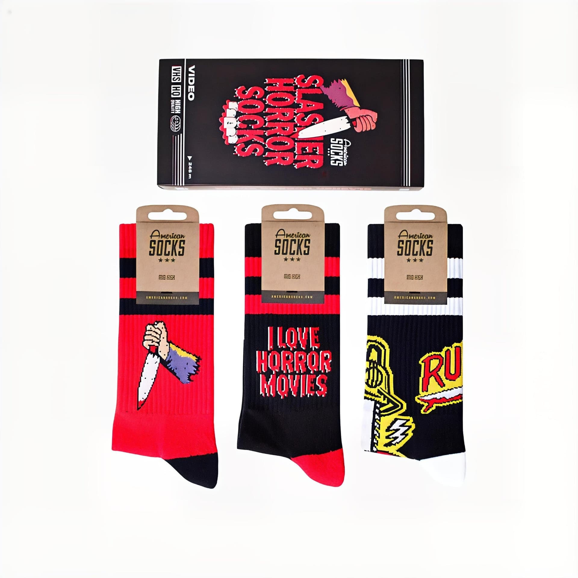 Calze American Socks Slasher VHS Multicolor - 4