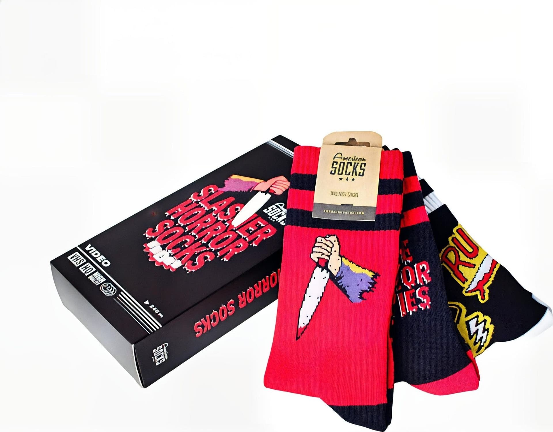 Calze American Socks Slasher VHS Multicolor - 2