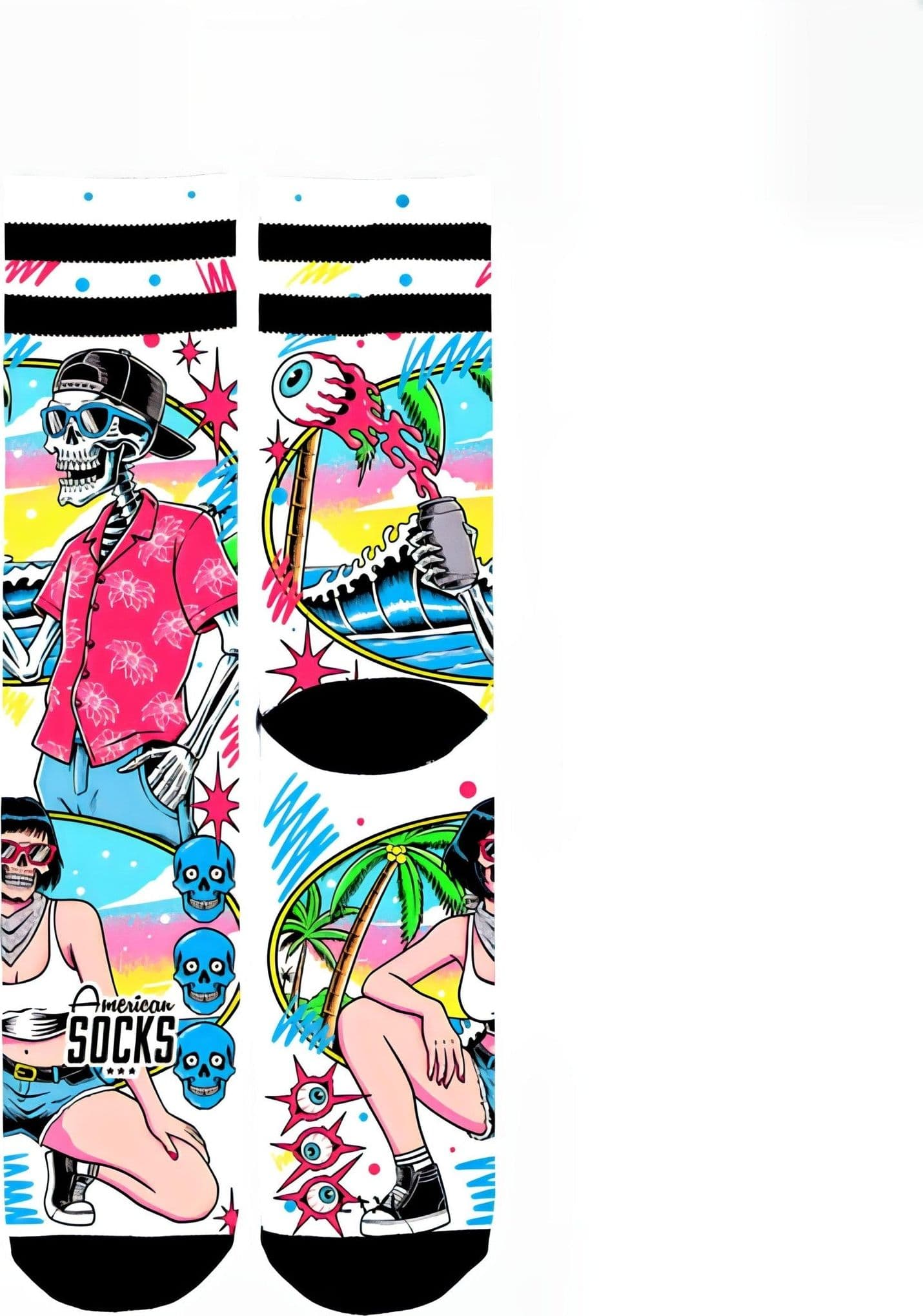 Calze American Socks Neon Paradise  Multicolor - 2