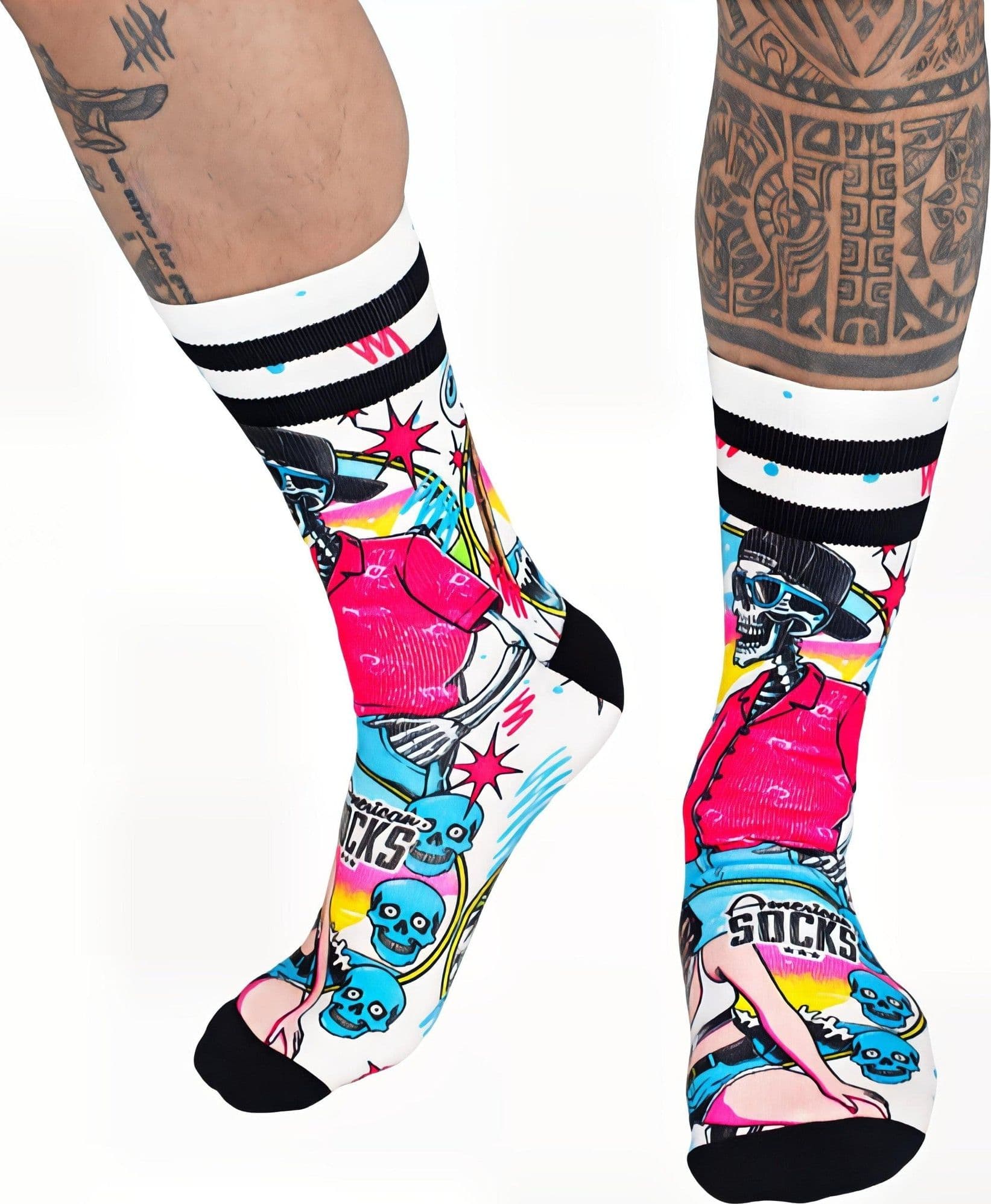 Calze American Socks Neon Paradise  Multicolor - 3