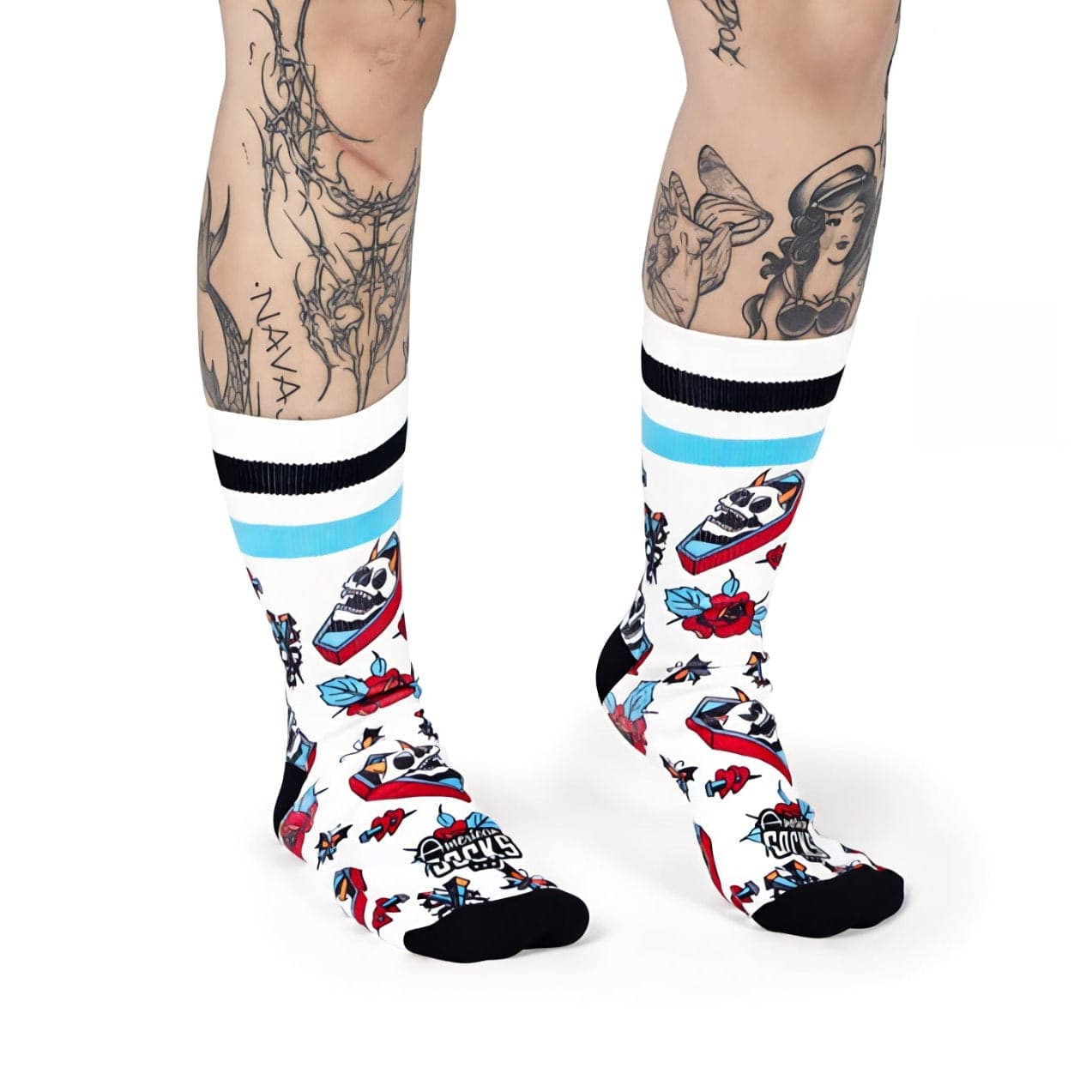 Calze American Socks Grave Bloom Multicolor - 3