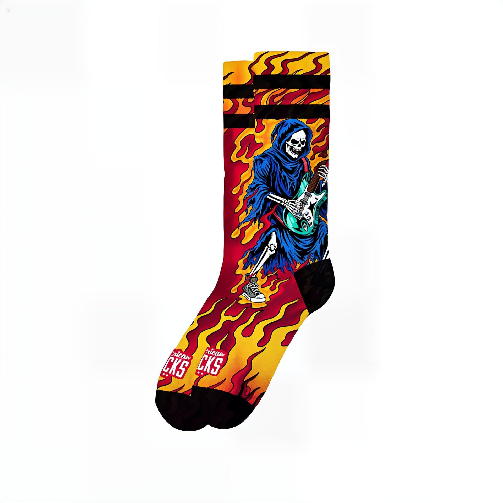 Calze American Socks Rock Till death  Multicolor - 5