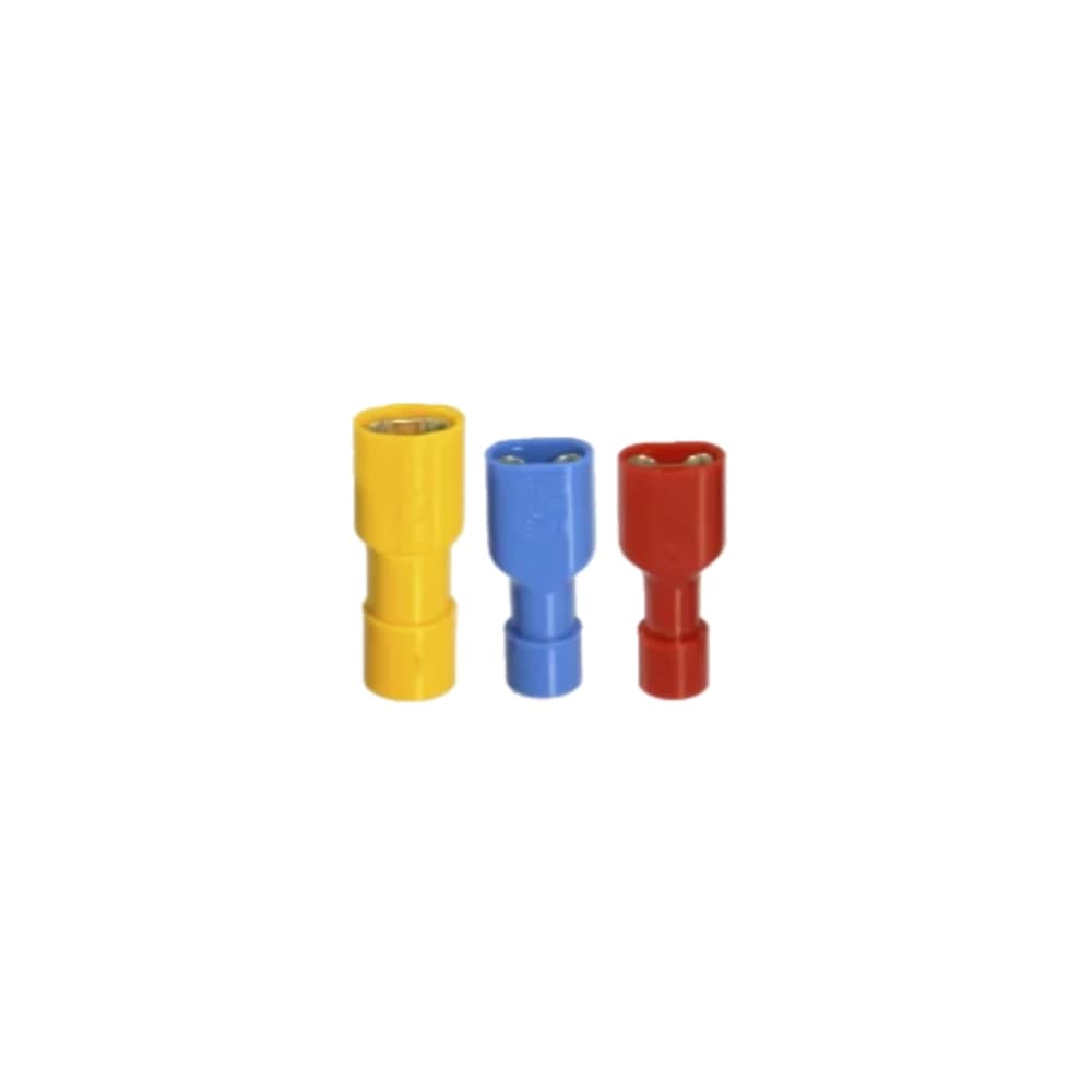 Capicorda a innesto femmina totalmente preisolata 1,5-2,5mm blu  - CONFEZIONE DA 100PZ - PREZZO AL PEZZO