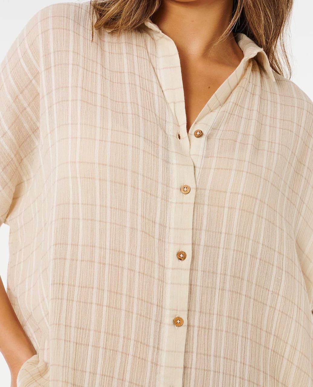 Camicia Donna Rip Curl Paradise Check Cover Up - 6