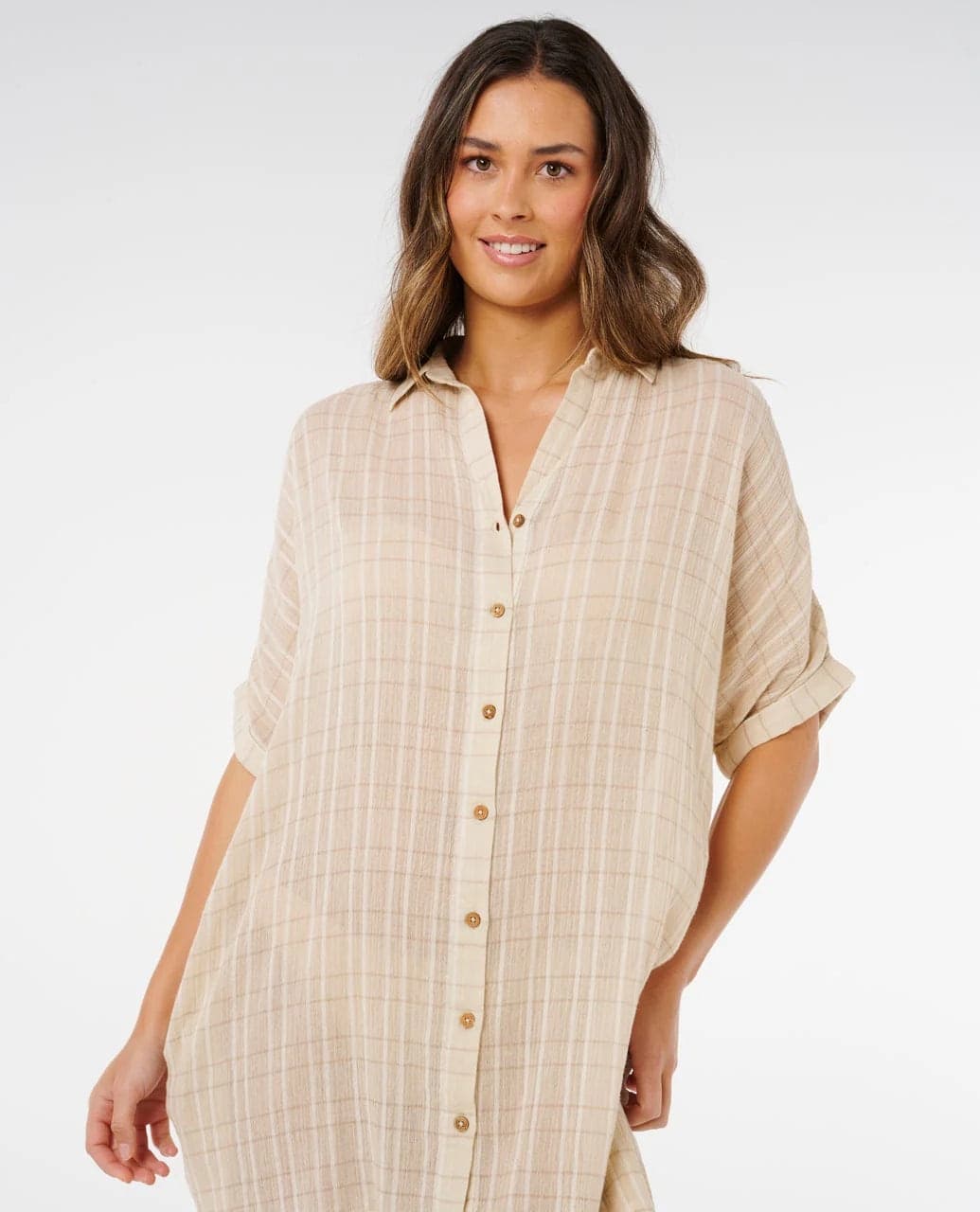 Camicia Donna Rip Curl Paradise Check Cover Up - 7