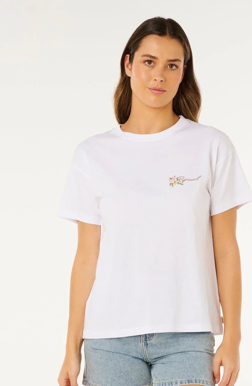 T-Shirt Donna Rip Curl poolside Relaxed - 1