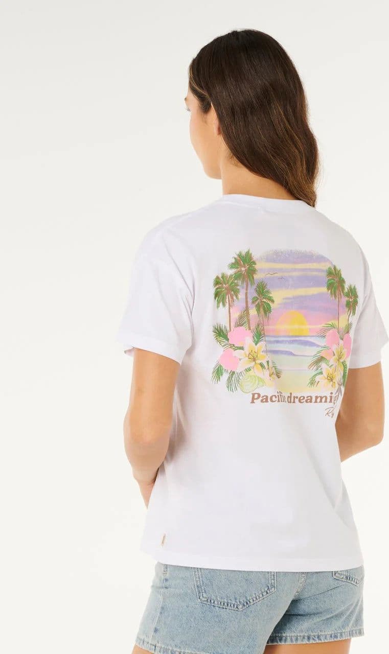 T-Shirt Donna Rip Curl poolside Relaxed - 3