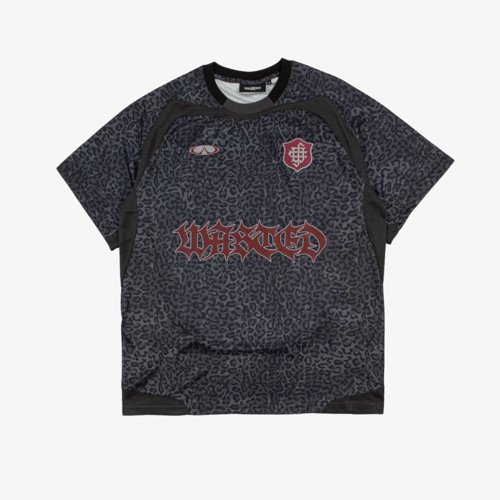 T-shirt Wasted Paris Cheetah Football Jersey black - 6