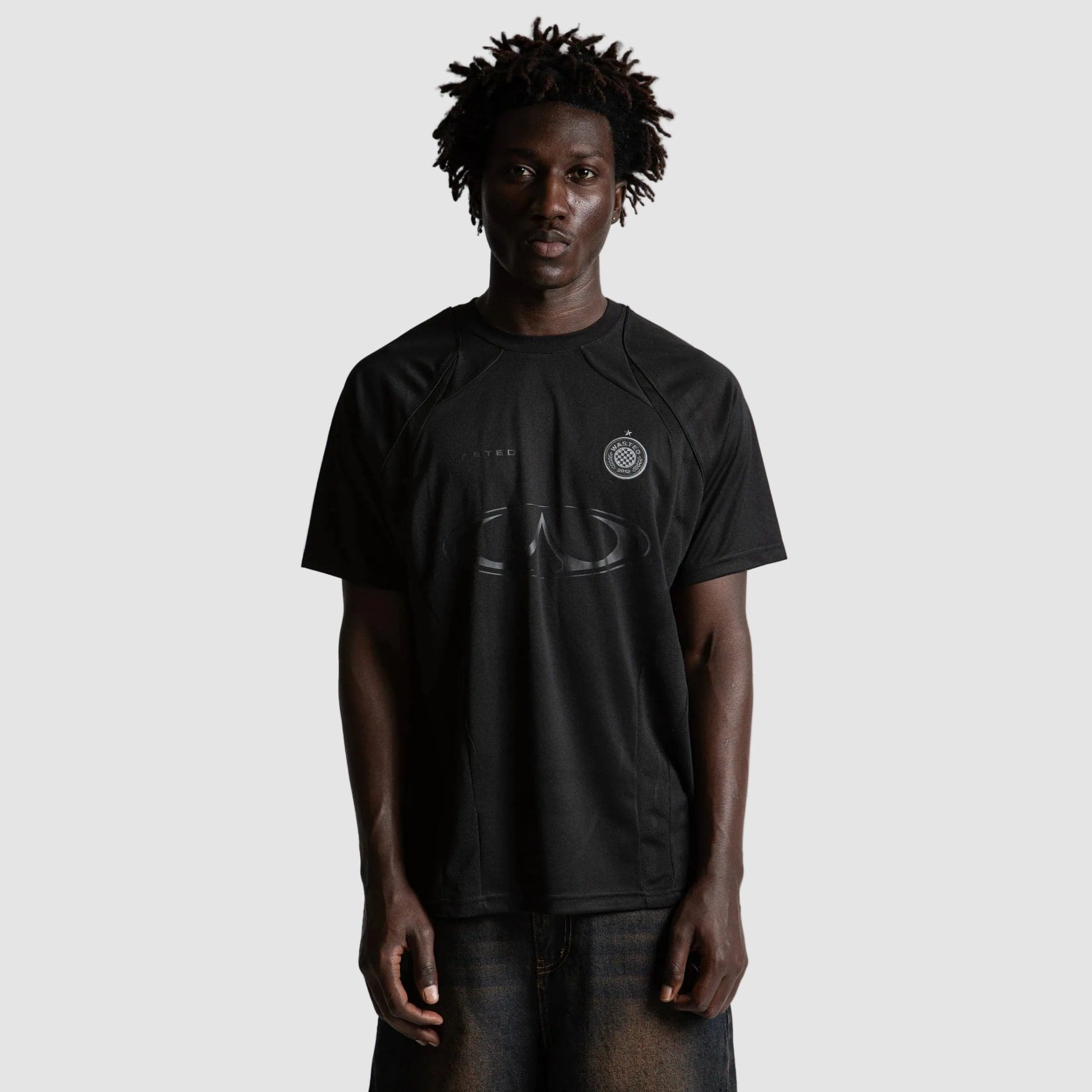 T-shirt Wasted Paris Sharp Football Jersey black - 3