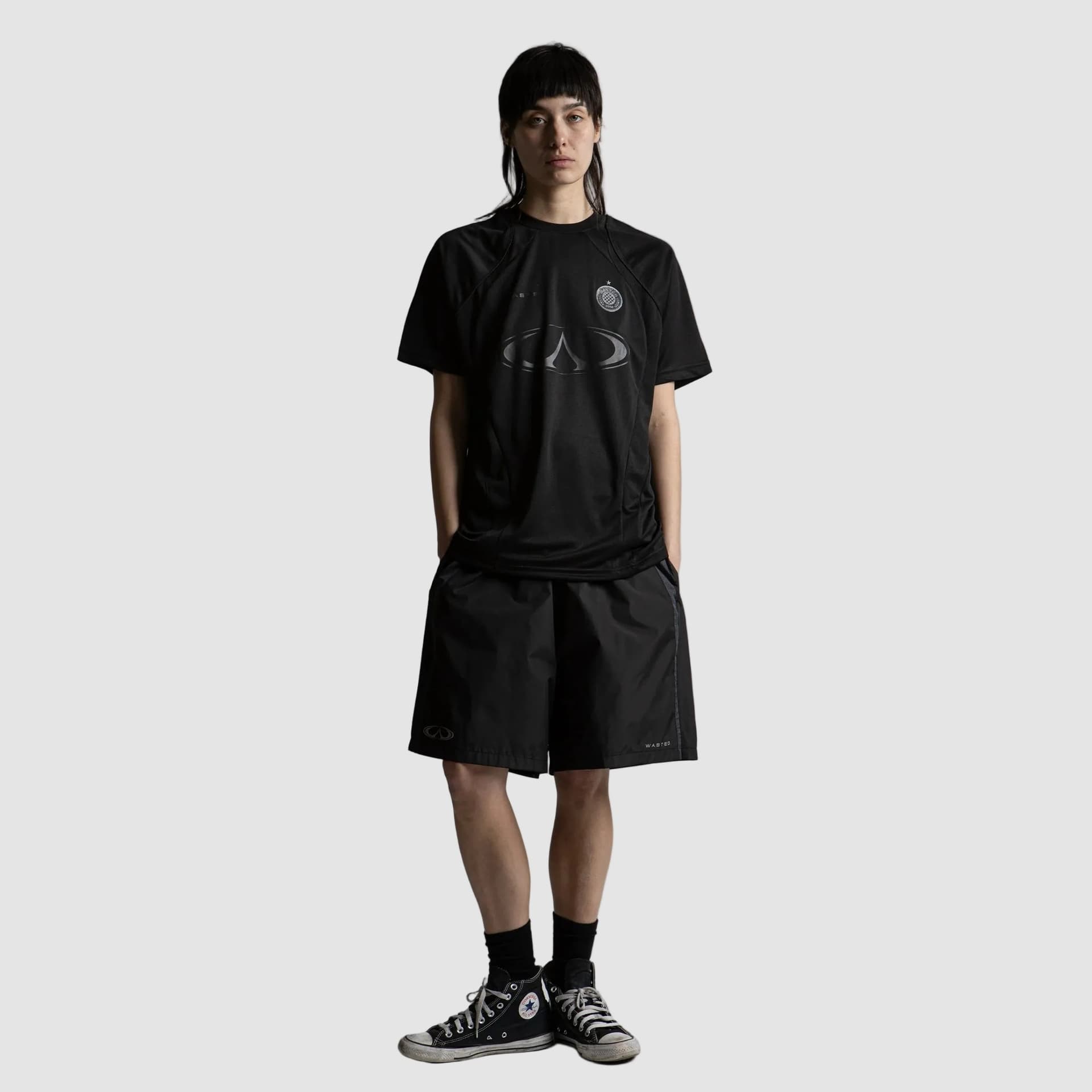 T-shirt Wasted Paris Sharp Football Jersey black - 4