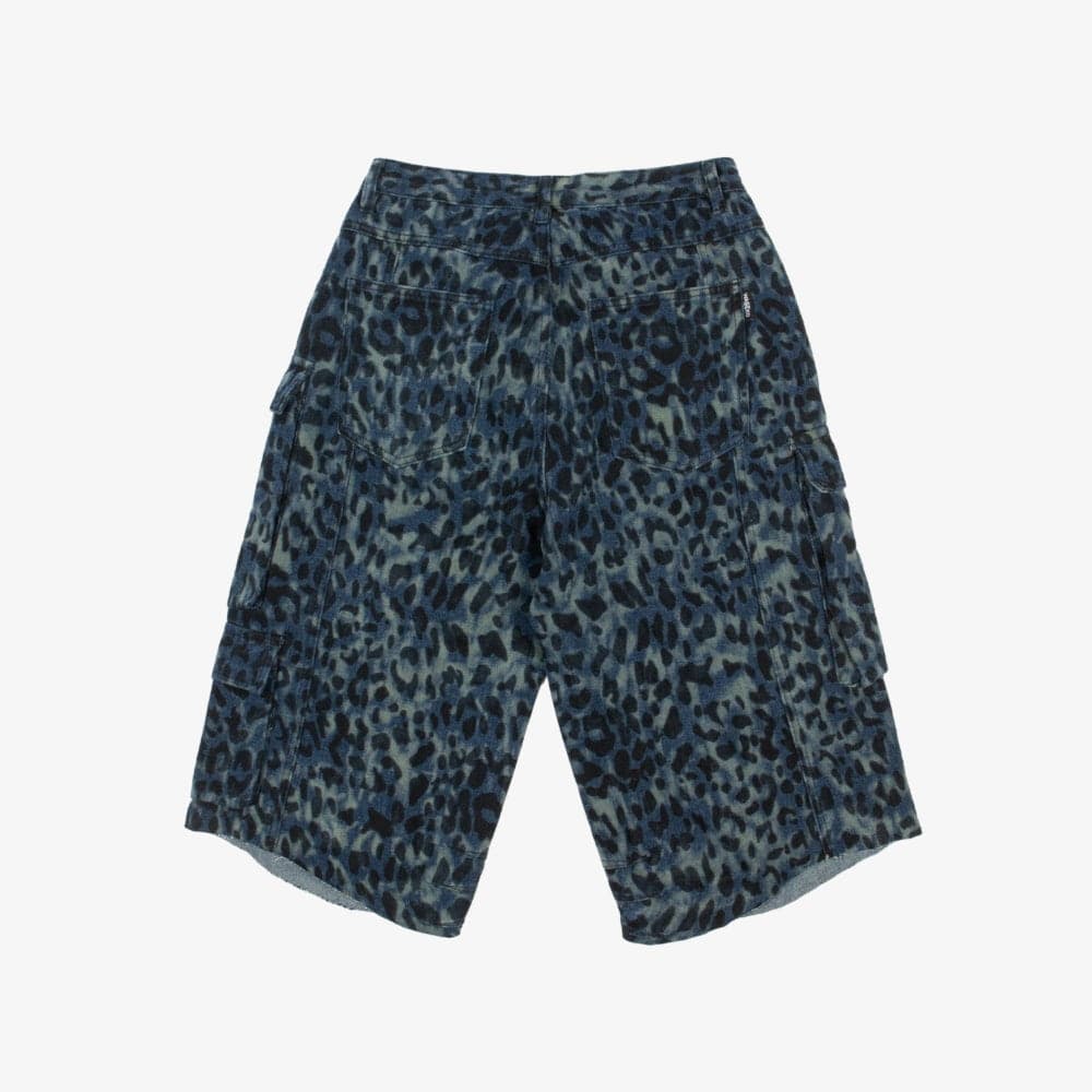 Short Wasted Paris Cheetah Grant blu - 2