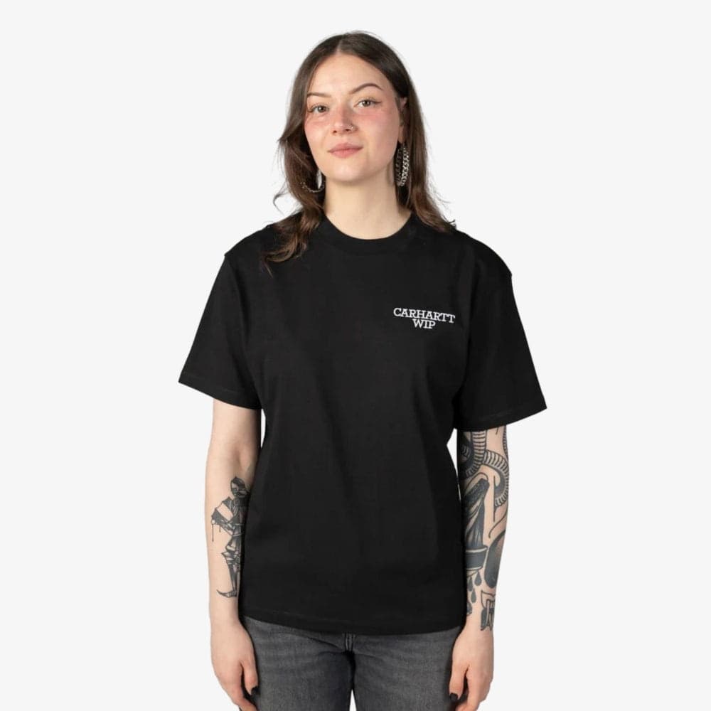 T shirt Carhartt W SS Hugging Cats Black - 4