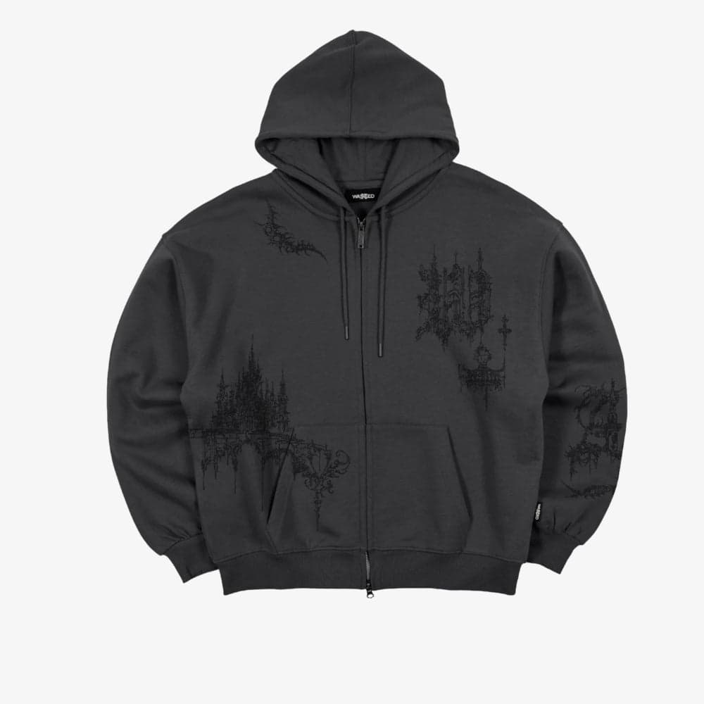 Felpa  Wasted Paris Stronghold Black - 6