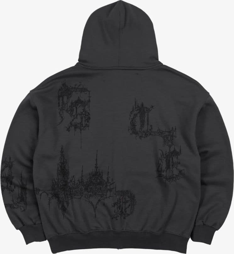 Felpa  Wasted Paris Stronghold Black - 2